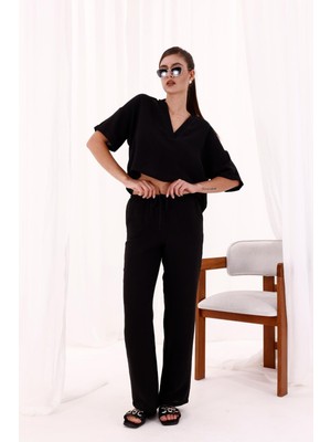 La Pante Alt Üst Bluz Pantolon Takım