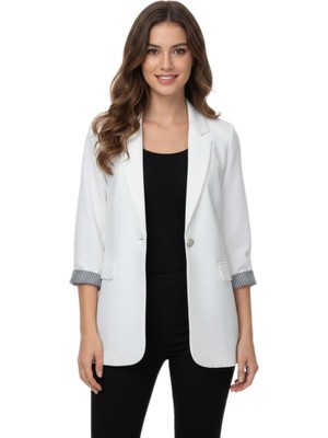 Ressam Kadın Ayrobin Tek Dügmeli Ceket BGL-ST03726