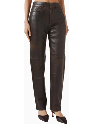 Represent Drive Pants, Lüks Deri Trousers ile Modern ve Zarif Stil