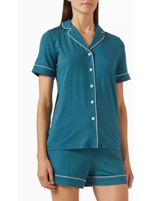 Derek Rose Lara 8 Modal Karışımlı Şortlu Pijama Takımı, Doğal Sıcaklık Dengeleme Özelliği