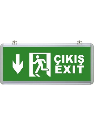 Maxled MX-7006 Aşağı Çift Yönlü Acil Çıkış Armatürü