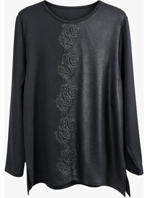 JOOQSTORE Siyah Bluz