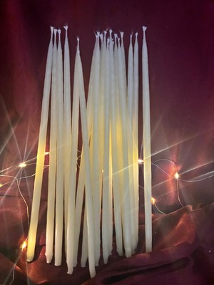 İzmir Candle 20'li Sarı Kilise,dilek,arınma,ritüel,tören,doğum Günü,church,meditasyon