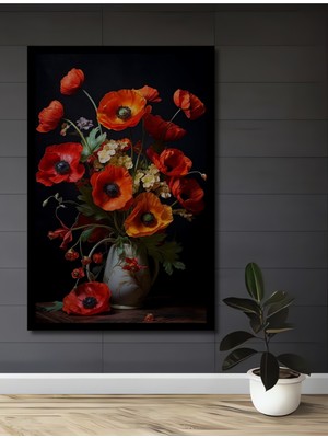 Görseldeki Ürün Ismi Ev,antre,ofis,mutfak,yatak Odası Tablo Çerçeve Görünümlü