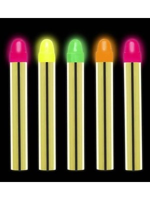 Epilons Fosforlu Glow Parti Boyası 6’lı – Karanlıkta Parlayan Yüz Boyası