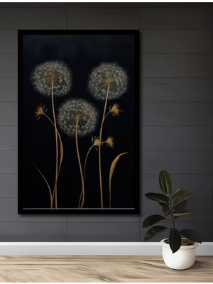 Büyük Tohumlar Yağlı Boya Görünümlü Ahşap Ev,antre,ofis,mutfak,yatak Odası Tablo Çerçeve Görünümlü