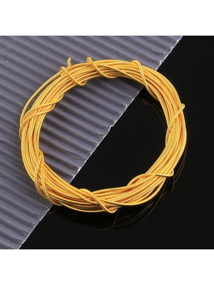 Yiğit Aksesuar Gold-Sarı Sert Kurtçuk-Tırtıl