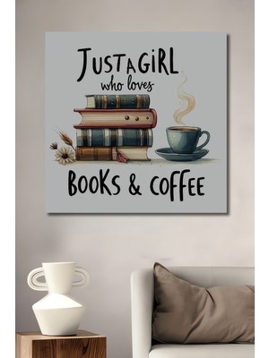 Kitapsever Kahve Sever Dekoratif Ahşap Ev,antre,salon,ofis,mutfak,yatak Odası Tablo