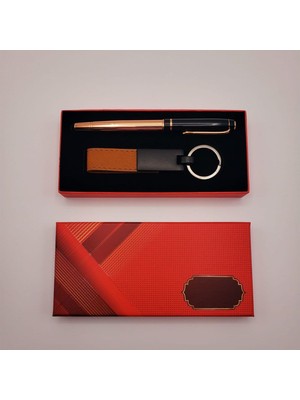 Ayder Timya Deri Metal Anahtarlık ve Roller Kalem TG/TMYA1395 208633