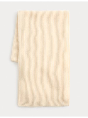 Marks & Spencer Ribana Desenli Örgü Atkı