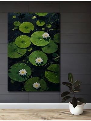 Baharın Izleri Sulu Boya Görünümlü Ahşap Dekoratif Ev,antre,salon,ofis,mutfak,yatak Odası Tablo