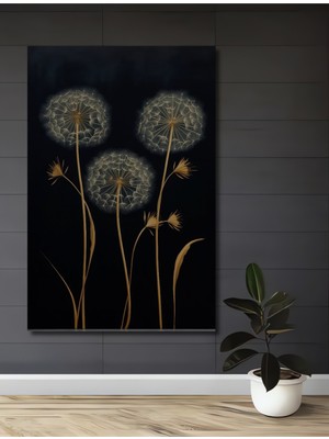 Büyük Tohumlar Yağlı Boya Görünümlü Ahşap Dekoratif Ev,antre,salon,ofis,mutfak,yatak Odası Tablo