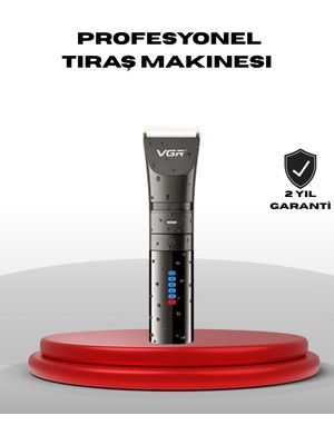 Fixup Şarjlı Tıraş Makinesi – Dijital Ekranlı, Ipx7 Su Geçirmez, Titanyum Bıçaklı