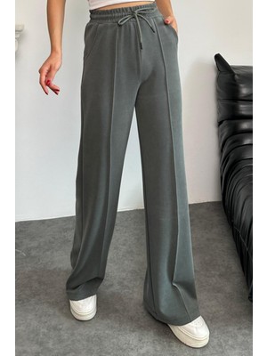 Balenbi Premium Modal Kumaş Çımalı Palazzo Kadın Pantolon 1115