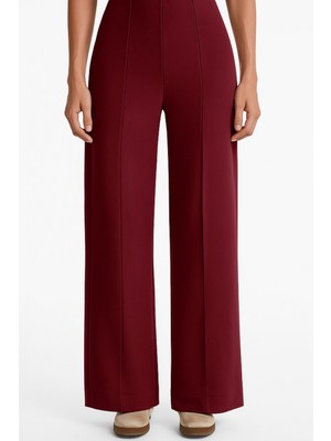 Balenbi Kadın Modal Kumaş Çımalı Palazzo Pantolon 1113