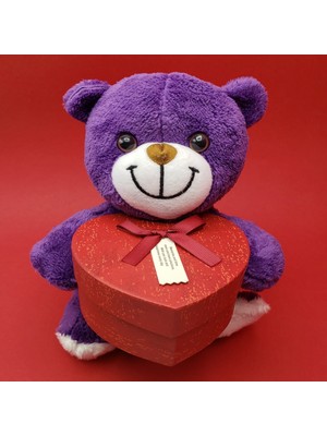 Ayder Timya Sevimli Kalp Kutulu Peluş Ayıcık TG/TMYA1395 209524