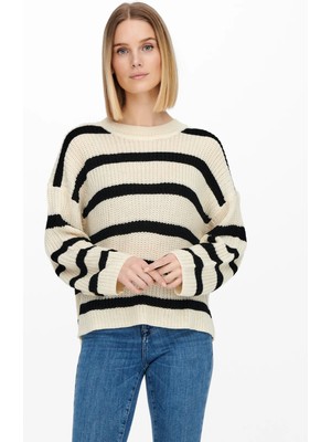 Jdy Jdyjusty L/s Stripe Pullover Kadın Kazak 15264902