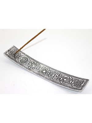 Fixup Metal Kayık 7 Çakra (Chakra) Tütsülük
