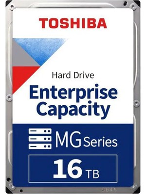Verto Toshıba Enterprıse, MG09ACA16TE, 3.5&amp;quot;, 16TB, 512MB 7200 Rpm, 7/24 Güvenlik, Data Center, Nas, Server, HDD