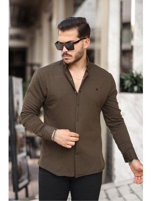 Comstar Düz Çıtçıtlı Kışlık Gömlek