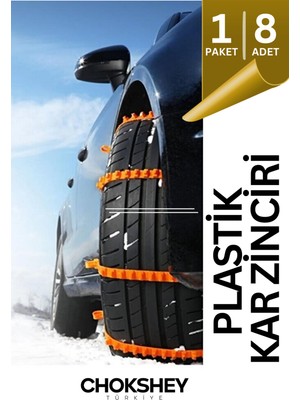 Onba Yeni Nesil Acil Durum Kar Zinciri 1 Paket -8 Adet