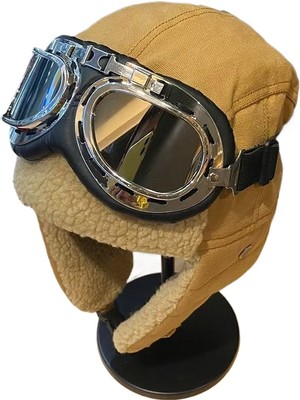 Huluwa Kış Sıcak Şapka Açık Bisiklet Sürme Kayak Kulak Koruyucu Şapka (Yurt Dışından)