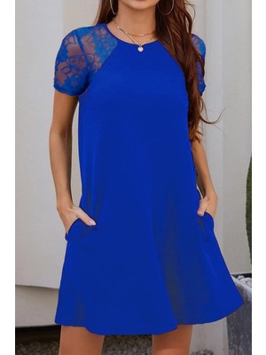 byasafkids Kol Dantel Viskon Elbise