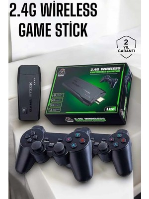 Fixup Atari Oyun Konsolu 2000 Oyunlu Game Stick 2.4g Wireless