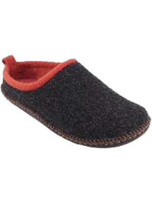 Gezer Keçe Kaymaz Sessiz Tabanlı Kadın Ev Terliği