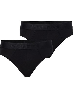 Blackspade Erkek Slip Külot 2'li Paket Mood 9322 - Siyah