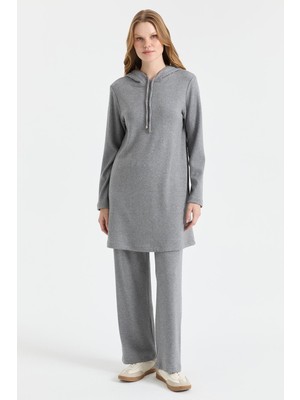 Esswaap Rahat Kesim Pantolonlu Takım  Antrasit