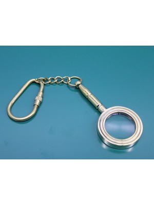 Pirinç Büyüteç Anahtarlık LAVEEN-7889