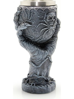 Paslanmaz Çelik El Tasarımı Kadeh Bardak Model 1 LAVEEN-7889