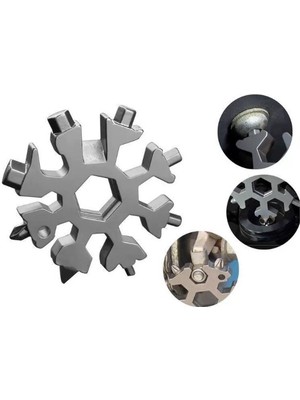 Kar Tanesi Çok Amaçlı Anahtarlık Açacak LAVEEN-7889