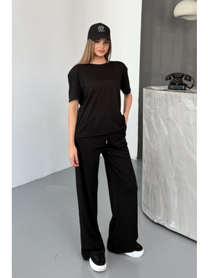 Balenbi Kadın Modal Kumaş Kısa Kollu Eşofman Takımı 1098