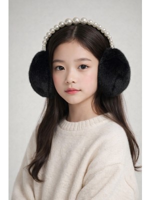 Inci Detaylı Kulaklık Siyah