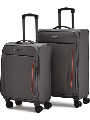 Fossil Ultra Light 2'li Valiz Seti Orta ve Kabin Boy  – 360° 8 Tekerlekli, Hafif & Geniş Iç Hacim