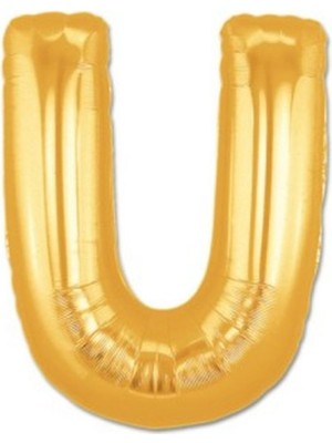 Ayder Timya U Harf Folyo Balon Altın Renk  40 Inç TG/TMYA1395 208065