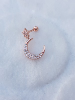 Canka Tragus Küpe Piercing Çelik