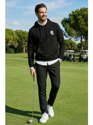 Buratti Pamuklu Regular Fit Kanguru Cepli Kapüşonlu Sweat Erkek Sweat 6141006B