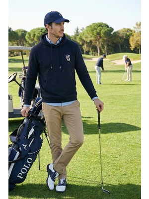 Buratti Pamuklu Regular Fit Kanguru Cepli Kapüşonlu Sweat Erkek Sweat 6141006B