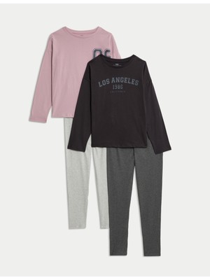 Marks & Spencer 2’li Saf Pamuklu Pijama Takımı