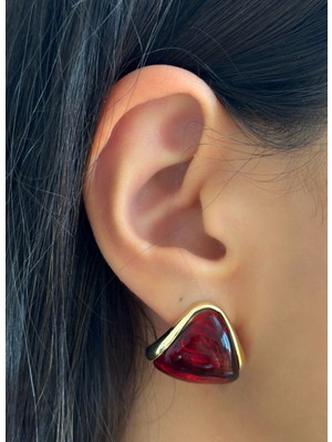 Aurah Kırmızı Rüya Küpe