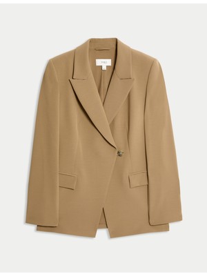 Marks & Spencer Twill Kumaş Blazer Ceket