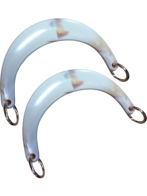 Lowell Home Çanta Sapı Ay Model Beyaz 17 cm LWL-47U89