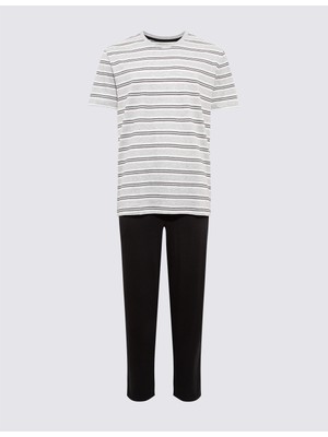 Marks & Spencer Çizgili Pijama Takımı
