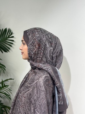 Morze Renk Geçişli Pamuk Soft Şal