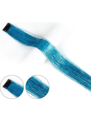 TeknoKapsül Klipsli Hair Tinsel Saç Simi / HTK12