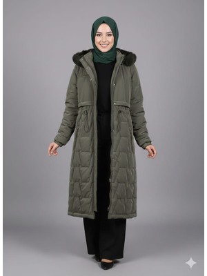 Kadın  Büyük Beden Nova Urban Kap Ara Boy Mont 25.55