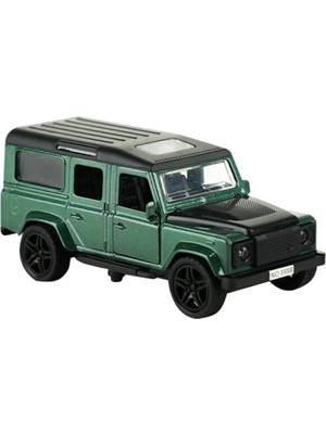 Mega Oyuncak Die Cast Metal Çek Bırak Yeşil Jip
